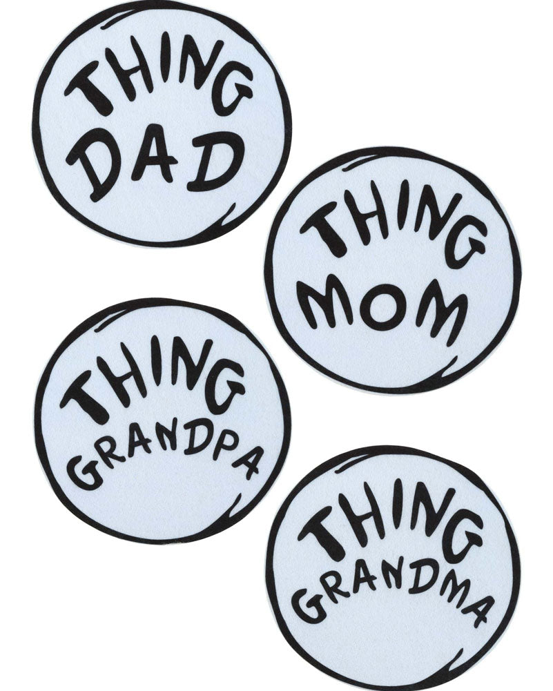 Dr Seuss Family Of All Things Patch Set