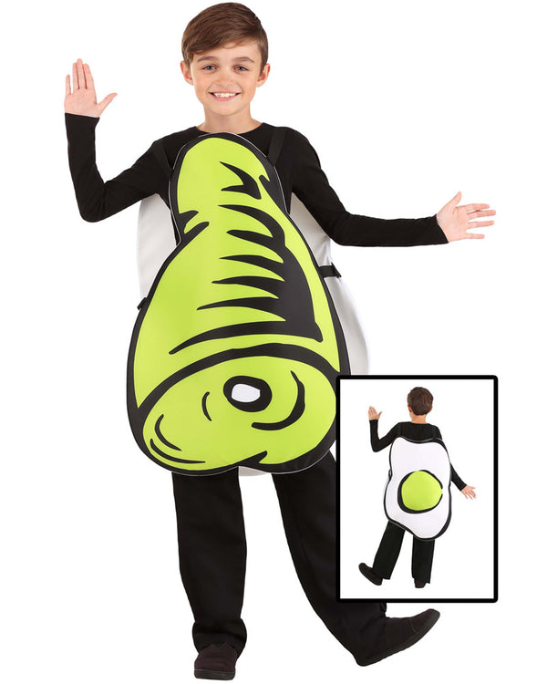 Dr Seuss Green Eggs and Ham Sandwich Board Costume