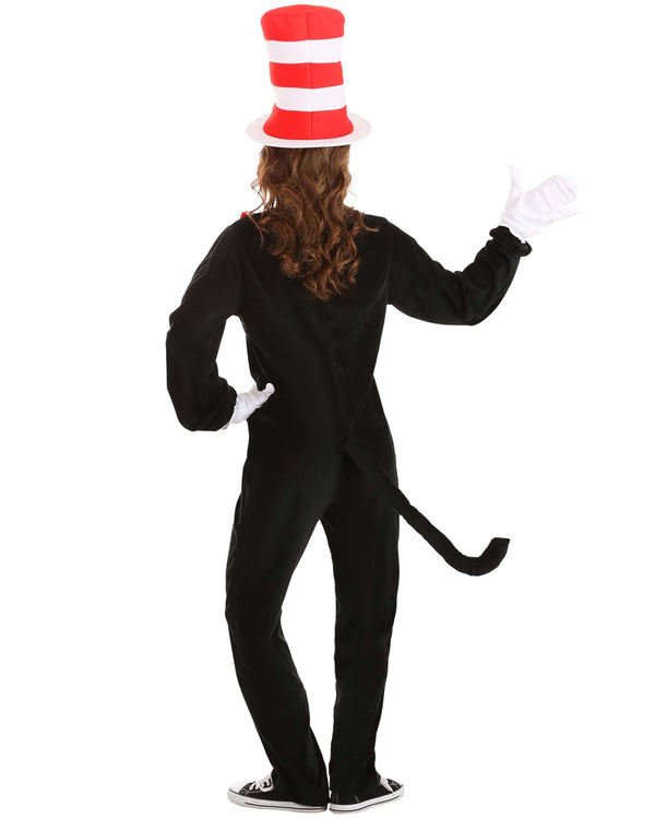 Dr Seuss The Cat in the Hat Deluxe Adult Plus Size Costume