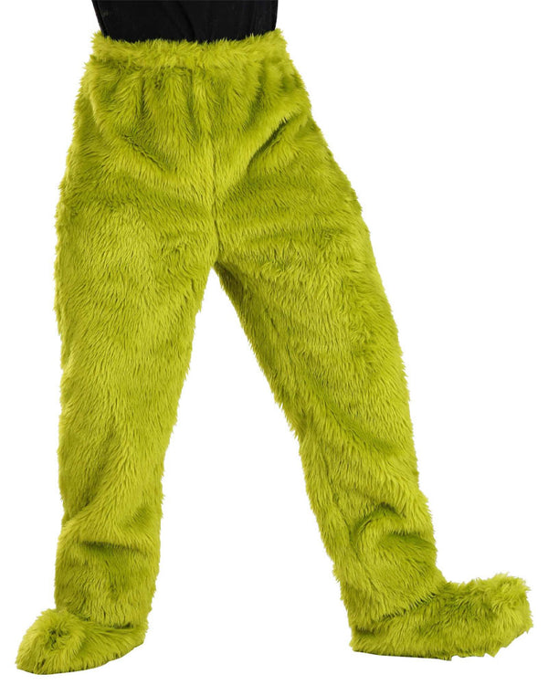 Dr Seuss The Grinch Adult Deluxe Fur Pants
