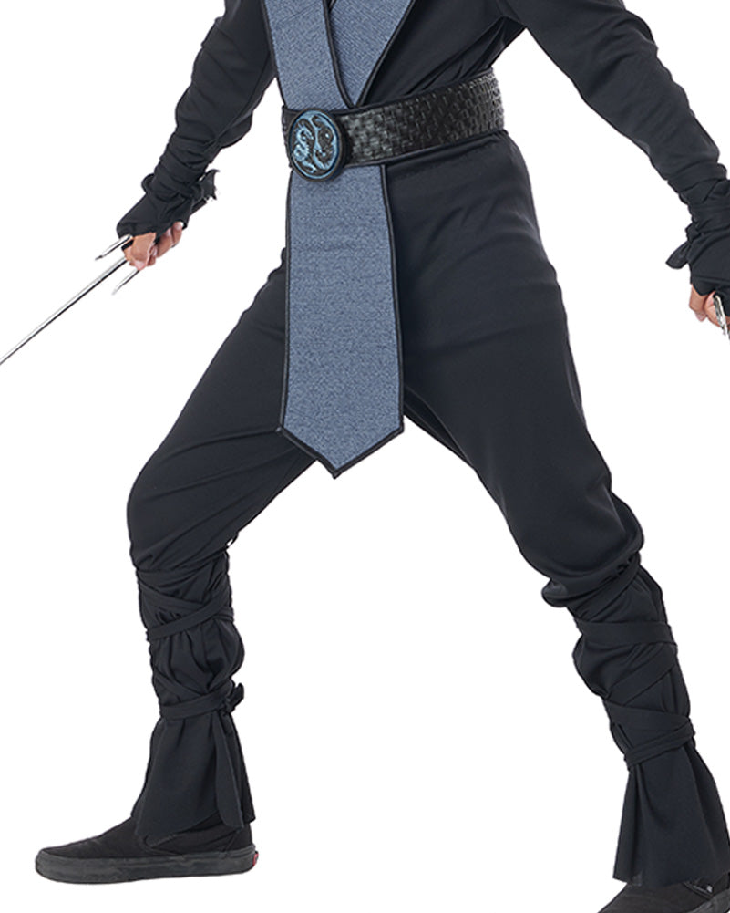 Dragon Master Blue Ninja Boys Costume