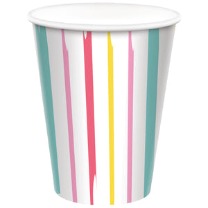 Just Chillin 9oz / 266ml Paper Cups Pack of 8
