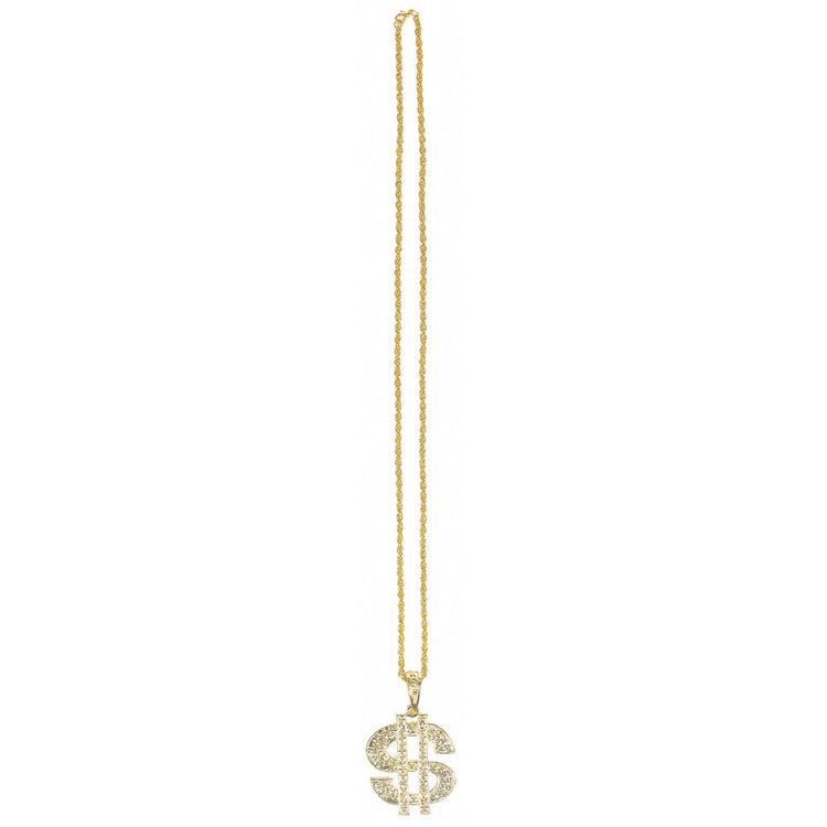 Casino Dollar Sign Necklace