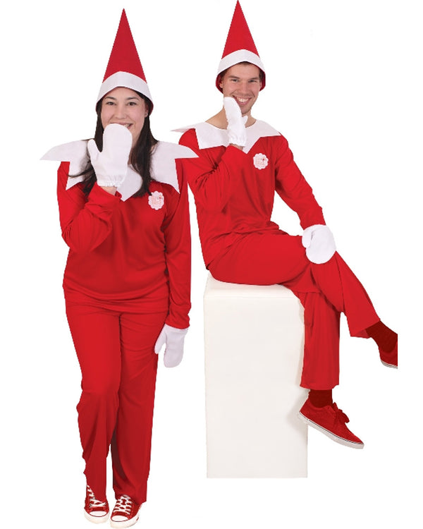 Elf On The Shelf Adult Christmas Costume