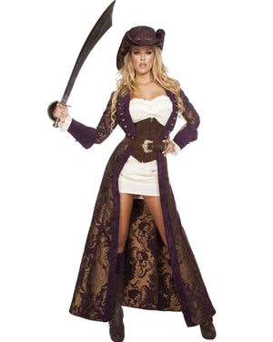 Decadent Pirate Diva Womens Costume