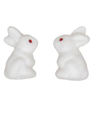 White Easter Rabbits Pack of 2