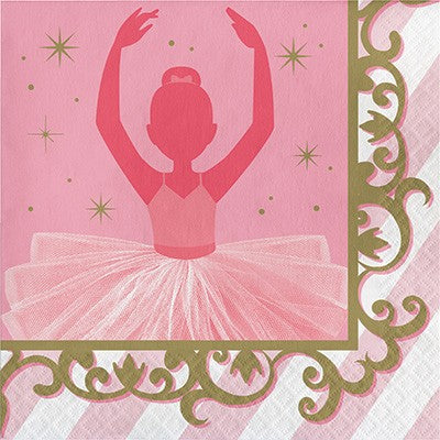 Twinkle Toes Lunch Napkins Pack of 16