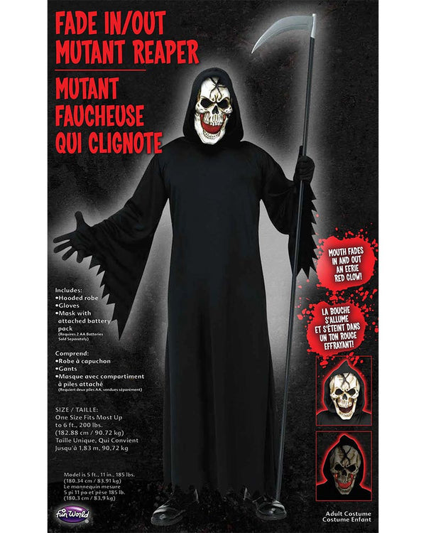 Fade In Out Mutant Reaper Adult Costume