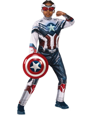 Falcon and the Winter Soldier Captain America Deluxe Kids Costume