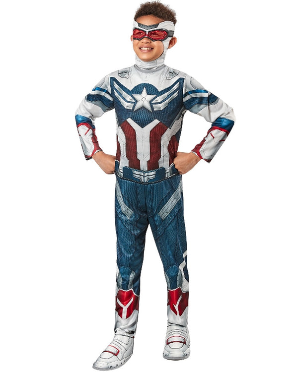 Falcon and the Winter Soldier Captain America Value Kids Costume
