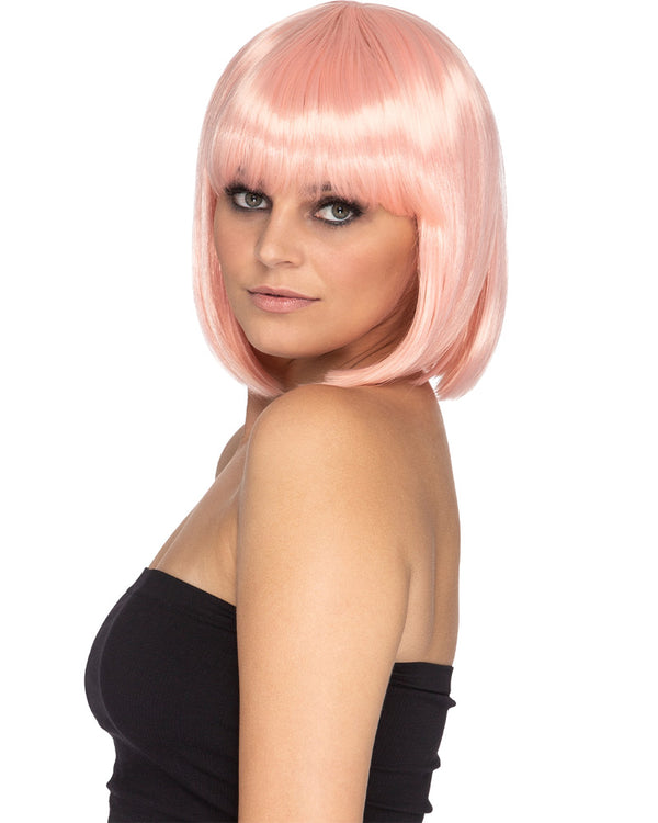 Fashion Deluxe Fairy Floss Pink Bob Wig