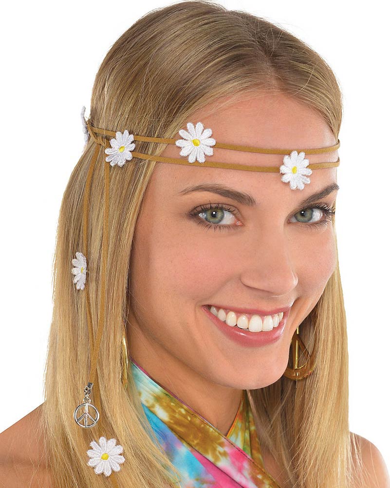 60s Festival Flower Headwreath