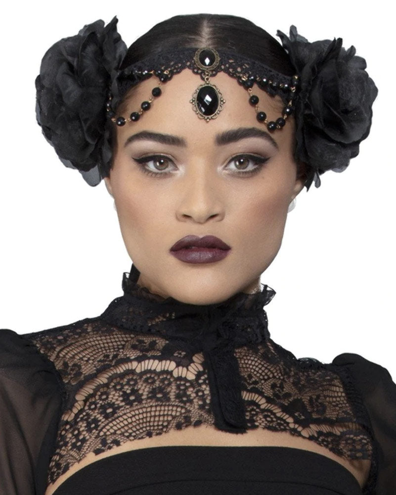 Fever Deluxe Rose Embellished Headpiece