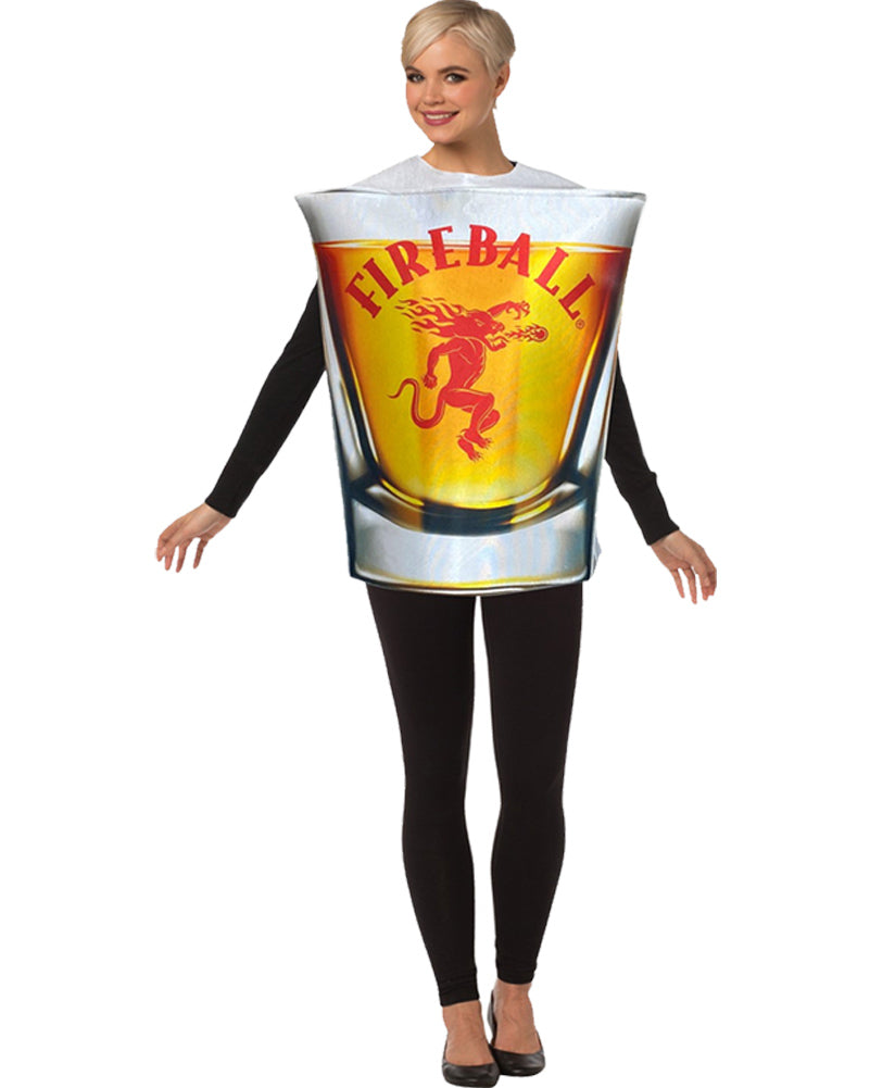 Fireball Shot Glass Adult Costume