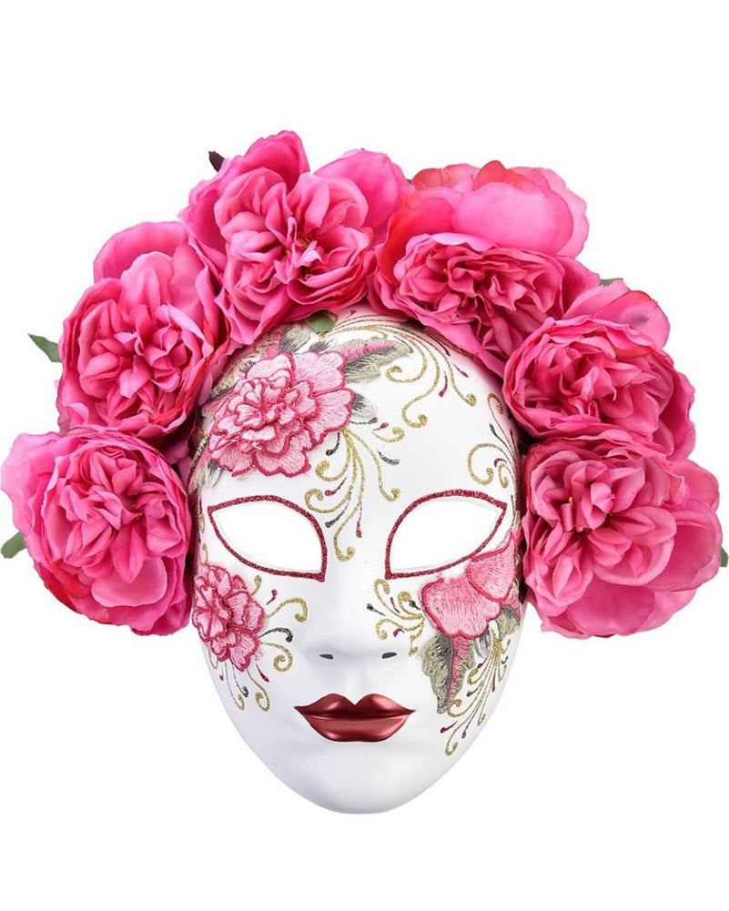 Florencia Floral Day of the Dead Mask