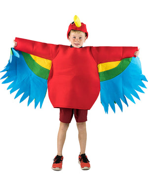 Foam Parrot Kids Costume