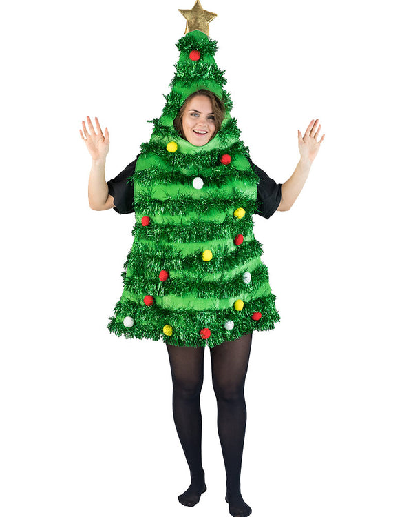Foam Christmas Tree Adult Costume