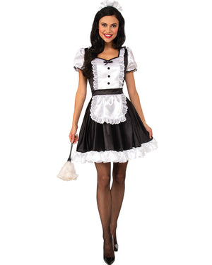 French Maid Womens Costume