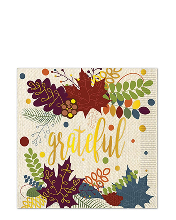 Friendsgiving Luncheon Napkins Pack of 16