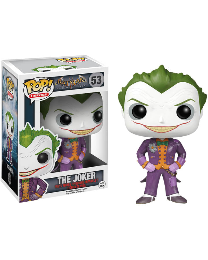 Arkham Asylum Joker Pop Vinyl Figure