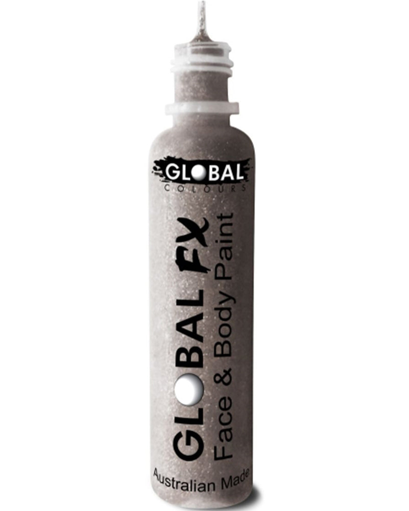 FX Body Glitter Silver Applicator 36ml