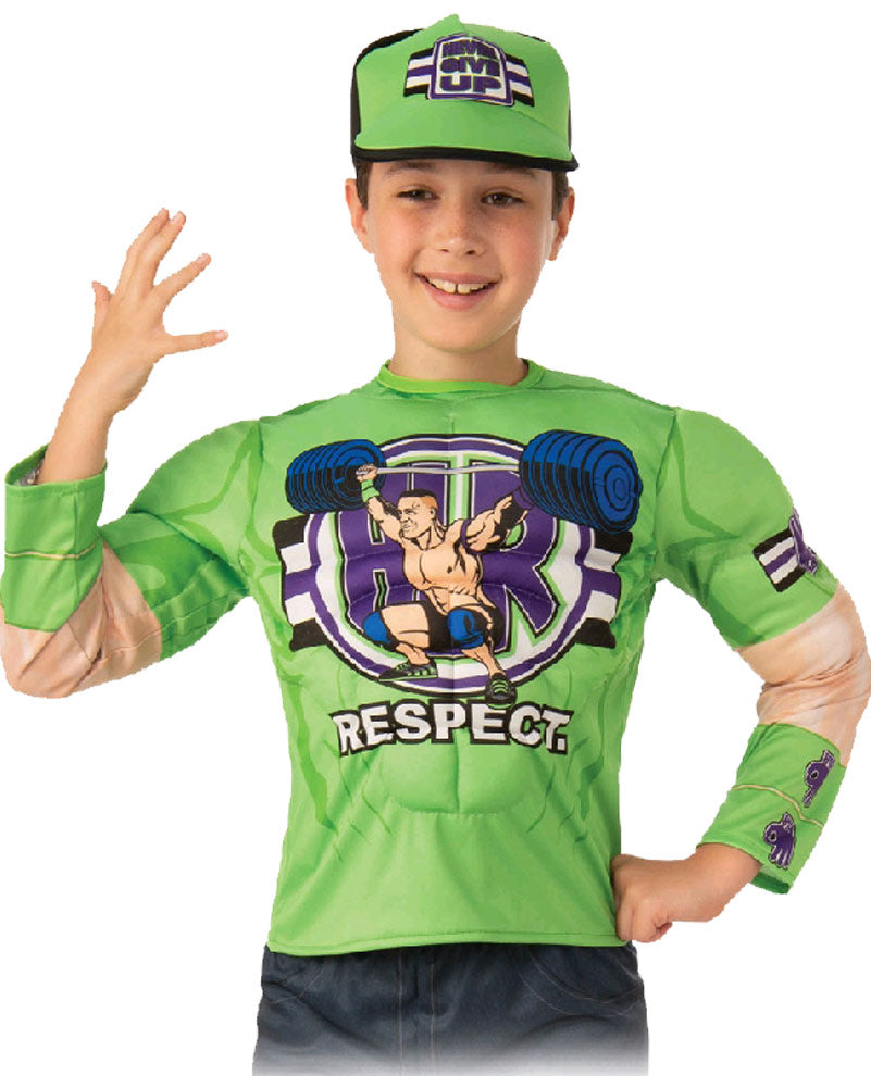 WWE John Cena Top and Hat Costume Kit
