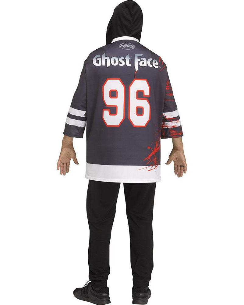 Scream Ghost Face Hockey Jersey Adult Costume