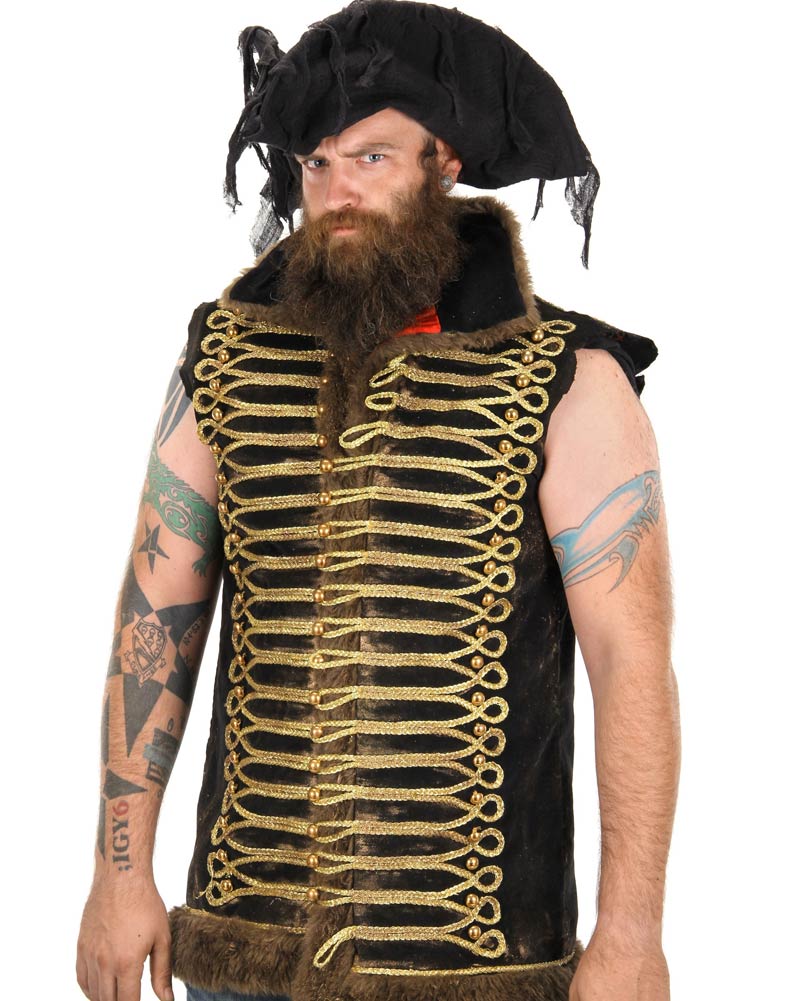 Ghost Pirate Deluxe Hat
