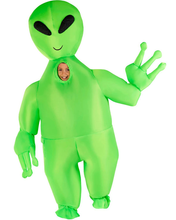 Giant Alien Inflatable Kids Costume