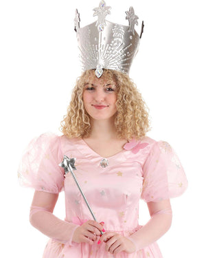Glinda Witch Crown and Wand Set