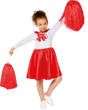 Grease Sandy Rydell Cheerleader Girls Costume