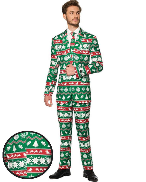 Green Nordic Christmas Suitmeister