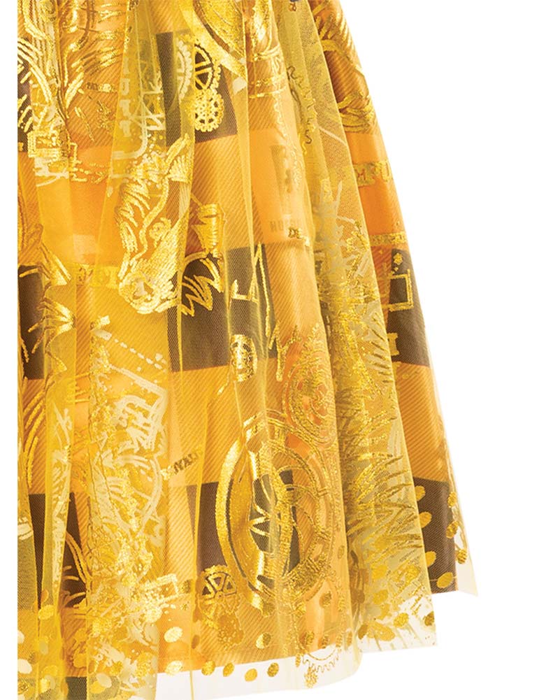 Harry Potter Hufflepuff Tutu Girls Skirt