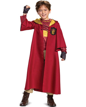 Harry Potter Quidditch Uniform Deluxe Boys Costume