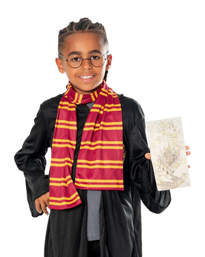 Harry Potter Scarf Glasses and Marauders Map Set