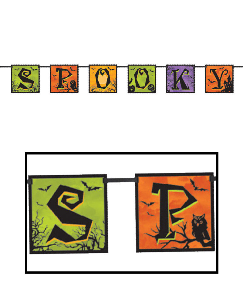 Haunted House Block Banner 4.2m