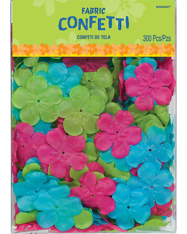 Hibiscus Flower Fabric Confetti