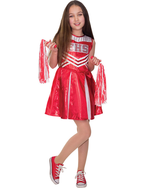 Disney High School Musical Wildcat Cheerleader Girls Costume