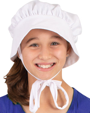 Historical Bonnet and Apron Girls Costume