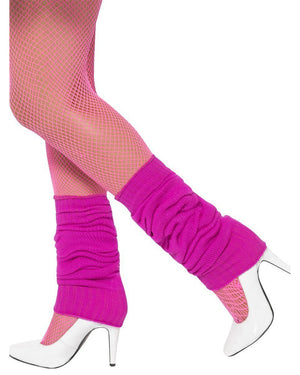 Hot Pink Neon Leg Warmers