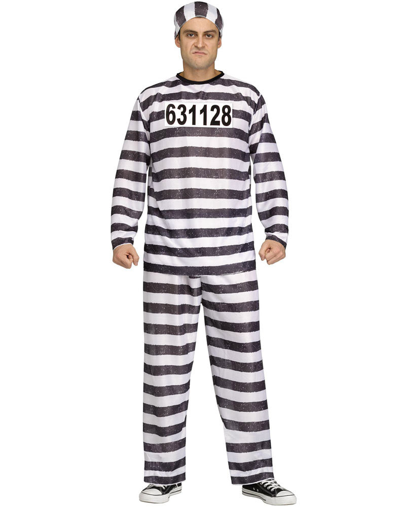 Jailbird Mens Costume
