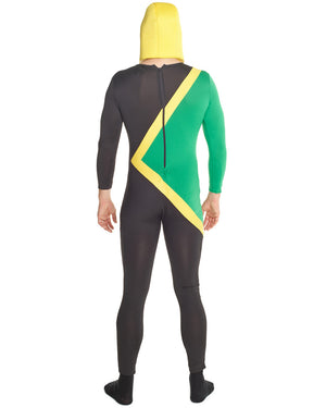 Jamaican Bobsled Team Morphsuit Mens Costume