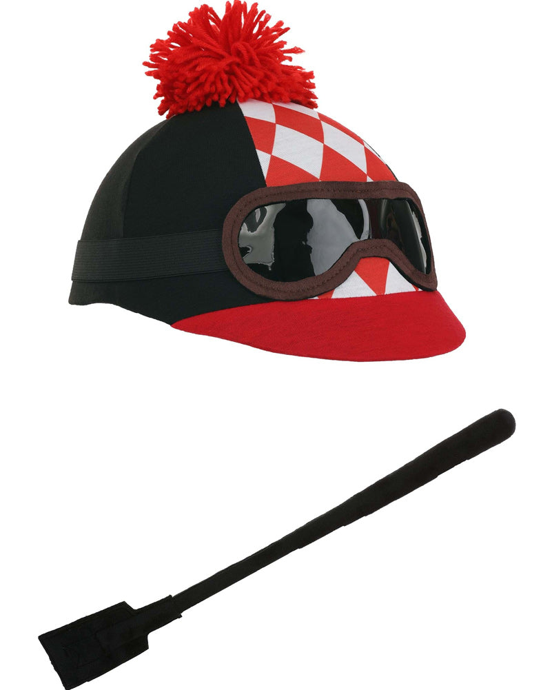 Jockey Crop and Deluxe Hat Set