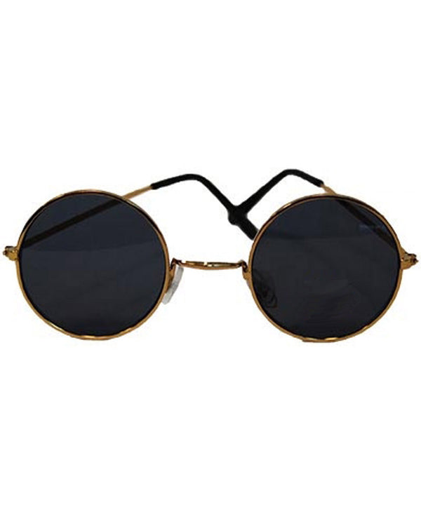 Black 1960s Lennon Glasses