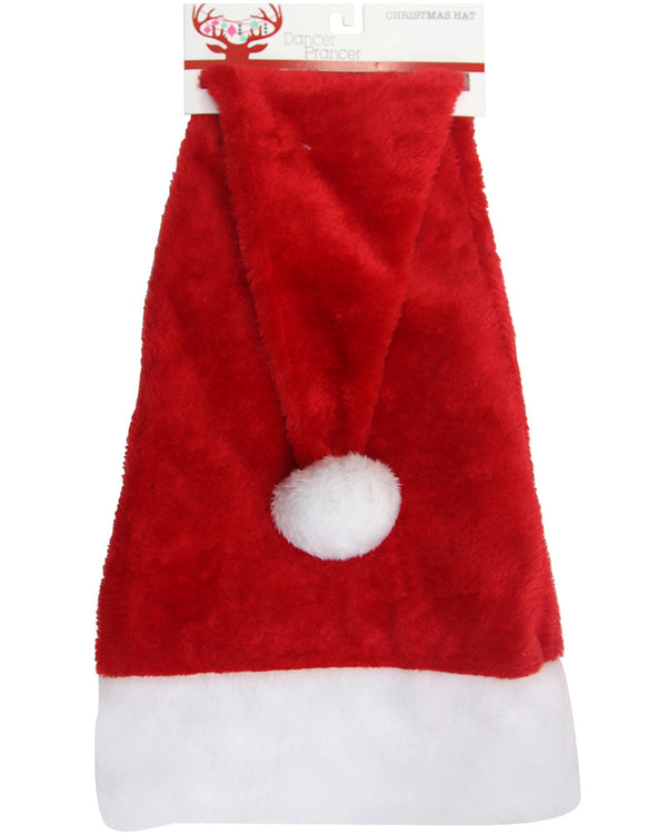 Christmas Jumbo Plush Santa Hat