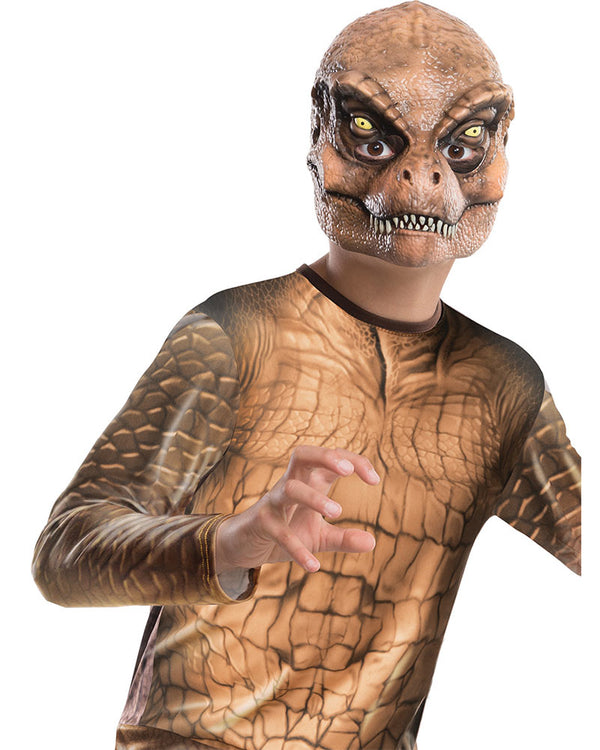 Jurassic World T Rex Lenticular Deluxe Boys Costume