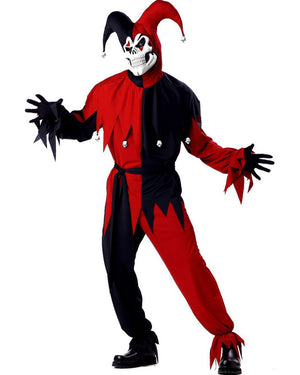 Kane the Evil Jester Mens Costume