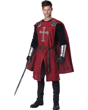Knights Red Surcoat Adult Costume