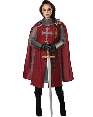 Knights Red Surcoat Adult Costume