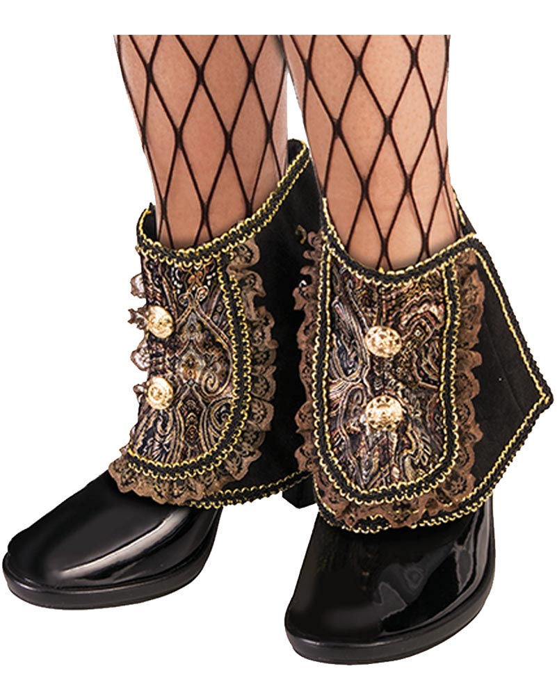Lace Steampunk Spats